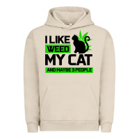 Pigment French Oak Cat Weed I Like My Cat Gift Urban Hoodie - Bettercallsaul