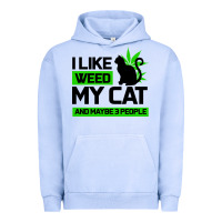 Pigment Grape Ice Cat Weed I Like My Cat Gift Urban Hoodie - Bettercallsaul