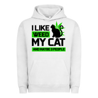 Pigment Lunar Rock Cat Weed I Like My Cat Gift Urban Hoodie - Bettercallsaul
