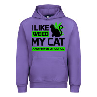 Tulip Cat Weed I Like My Cat Gift Urban Hoodie - Bettercallsaul