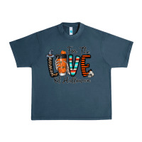 Midnight Navy for the love of halloween Urban Heavy Tee - CowhideDigitalArt