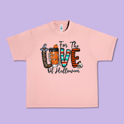 For The Love Of Halloween Urban Heavy Tee Designed By Cowhidedigitalart