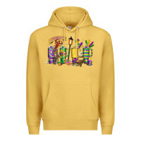 Antique Gold obsessive cup disorder mardi gras Premium Hoodie - LillyAllenDesigns