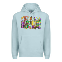 Blue Mist obsessive cup disorder mardi gras Premium Hoodie - LillyAllenDesigns