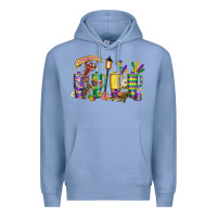 Colony Blue obsessive cup disorder mardi gras Premium Hoodie - LillyAllenDesigns
