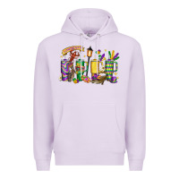 Lilac obsessive cup disorder mardi gras Premium Hoodie - LillyAllenDesigns
