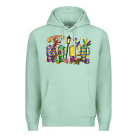 Seafoam obsessive cup disorder mardi gras Premium Hoodie - LillyAllenDesigns