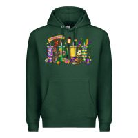 Sports Green obsessive cup disorder mardi gras Premium Hoodie - LillyAllenDesigns