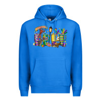 True Royal obsessive cup disorder mardi gras Premium Hoodie - LillyAllenDesigns