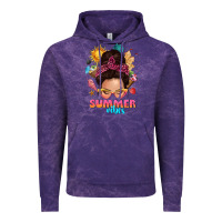 Cloud Purple summer vibes messy bun tbw Vintage Hoodie - texasbilliewilder