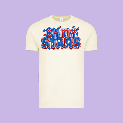 Oh My Stars 4th Of July Vintage Tee Designed By Cowgirlartshop