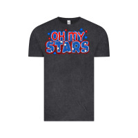 Vintage Black Oh my stars 4th of july Vintage Tee - CowGirlArtShop