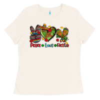 Bone peace love fiesta ado Ladies Tee - AdoDesignShop