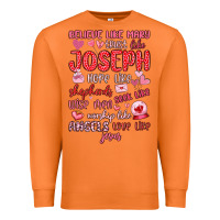 Carrot believe like mary trust like joseph valentine s da Premium Sweatshirt - MaliasSmallBusiness