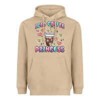Mushroom iced coffee princess Heavyweight Hoodie - MaliasSmallBusiness