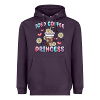 Plum iced coffee princess Heavyweight Hoodie - MaliasSmallBusiness