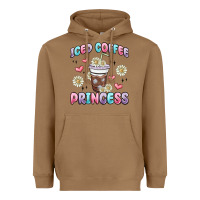 Toasted Coconut iced coffee princess Heavyweight Hoodie - MaliasSmallBusiness