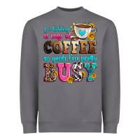 Storm i'm holding a cup of coffee so yeah i'm pretty bus Heavyweight Sweatshirt - Zillion Design Studio