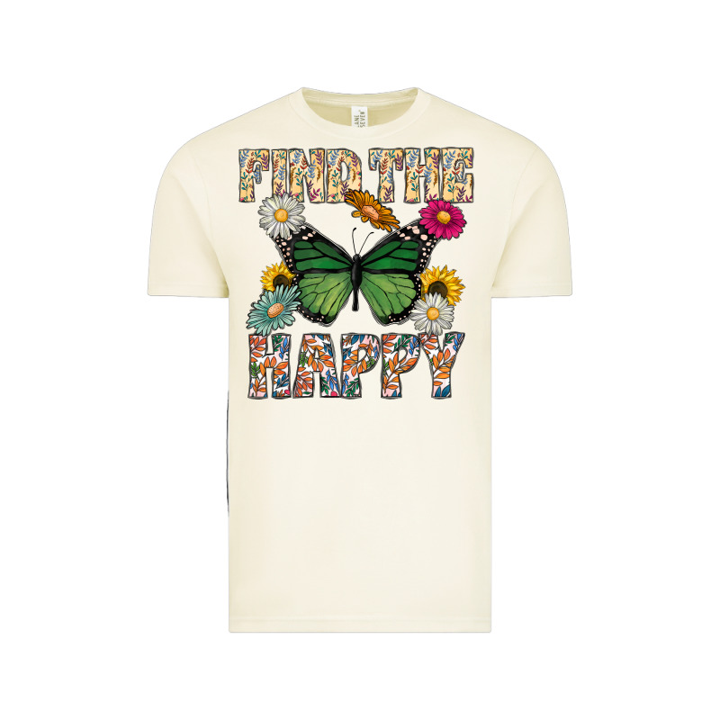 Kind The Happy Vintage Tee by CowhideDigitalArt | Teevron