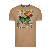 Vintage Coffee Kind The Happy Vintage Tee - CowhideDigitalArt