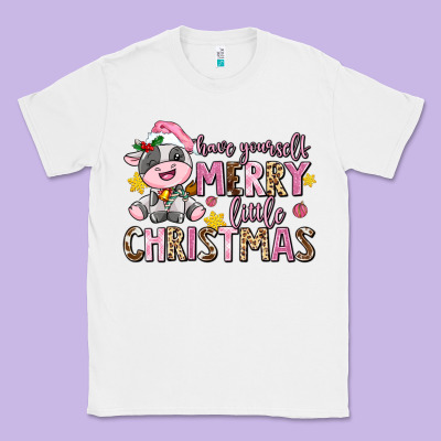 Have Yourself Merry Little Christmas Classic Tee Designed By Adodesignshop