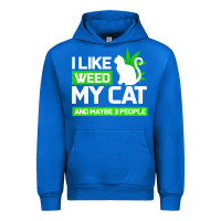 Cobalt Cat Weed I Like My Cat Gift Urban Hoodie - Bettercallsaul