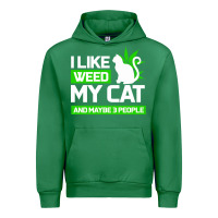 Emerald Cat Weed I Like My Cat Gift Urban Hoodie - Bettercallsaul