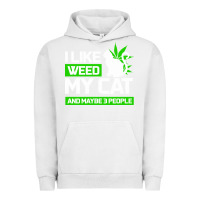 Pigment Lunar Rock Cat Weed I Like My Cat Gift Urban Hoodie - Bettercallsaul