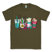 Army Green science teacher coffee cups Classic Tee - AdoDesignShop