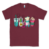 Burgundy science teacher coffee cups Classic Tee - AdoDesignShop