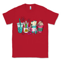 Red science teacher coffee cups Classic Tee - AdoDesignShop