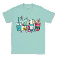 Seafoam science teacher coffee cups Classic Tee - AdoDesignShop