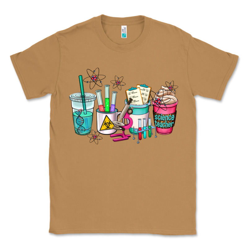 Science Teacher Coffee Cups Classic Tee by AdoDesignShop | Teevron
