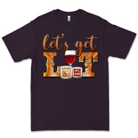Plum let's get lit candles Premium Tee - BarkalooDesign