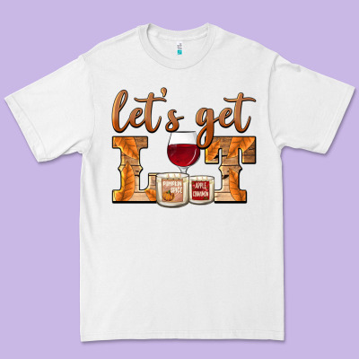 Let's Get Lit Candles Premium Tee Designed By Barkaloodesign