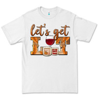 White let's get lit candles Premium Tee - BarkalooDesign