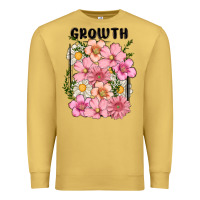 Antique Gold growth flower Premium Sweatshirt - MaliasSmallBusiness