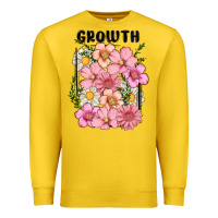 Lemon growth flower Premium Sweatshirt - MaliasSmallBusiness