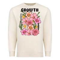 Sandshell growth flower Premium Sweatshirt - MaliasSmallBusiness
