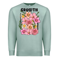 Seafoam growth flower Premium Sweatshirt - MaliasSmallBusiness