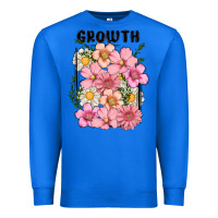 True Royal growth flower Premium Sweatshirt - MaliasSmallBusiness