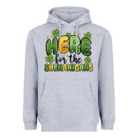 Heather Grey here for the shenanigans Heavyweight Hoodie - MaliasSmallBusiness