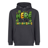 Smoke here for the shenanigans Heavyweight Hoodie - MaliasSmallBusiness