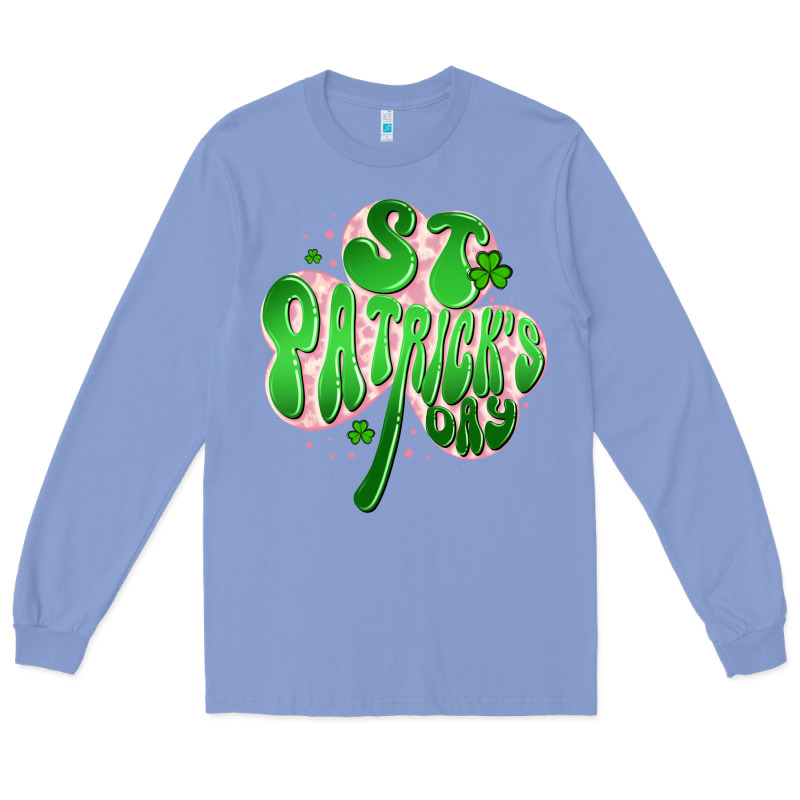 St Patricks Day Clover Long Sleeve Tee by Artiststas | Teevron