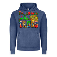 Vintage Denim i'm just here for the tacos Vintage Hoodie - Zillion Design Studio