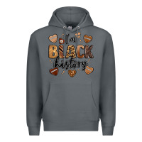 Rock i'm black history Premium Hoodie - LillyAllenDesigns
