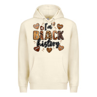 Sandshell i'm black history Premium Hoodie - LillyAllenDesigns