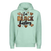 Seafoam i'm black history Premium Hoodie - LillyAllenDesigns