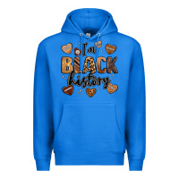 True Royal i'm black history Premium Hoodie - LillyAllenDesigns