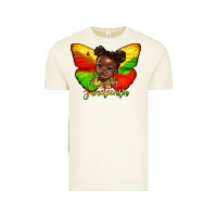 Vintage Arctic juneteenth butterfly black girl Vintage Tee - HRA Design Shop